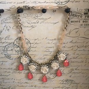Anthropologie Jeweled Necklace